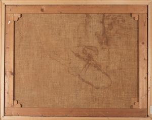 Scuola italiana, secolo XIX : Lavandaie  - Asta Incanti d'arte - Associazione Nazionale - Case d'Asta italiane