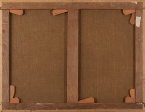 Scuola napoletana, secolo XVII : Sacra Famiglia  - Asta Incanti d'arte - Associazione Nazionale - Case d'Asta italiane