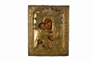 Lotto di composto da tre icone  - Asta Incanti d'arte - Associazione Nazionale - Case d'Asta italiane