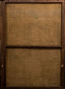 Scuola dell'Italia meridionale, secolo XVII : Amor vincit omnia  - Asta Incanti d'arte - Associazione Nazionale - Case d'Asta italiane