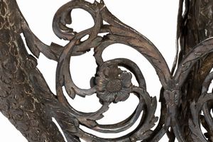 Tripode in argento, secolo XIX  - Asta Incanti d'arte - Associazione Nazionale - Case d'Asta italiane