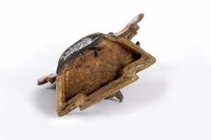 Antica scultura in bronzo raffigurante bodhisattva, area hymalayana Nepal-Tibet  - Asta Incanti d'arte - Associazione Nazionale - Case d'Asta italiane