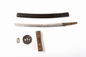 Wakizashi, Giappone periodo Edo  - Asta Incanti d'arte - Associazione Nazionale - Case d'Asta italiane