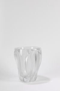 LALIQUE - Vaso in vetro, serie Ingrid