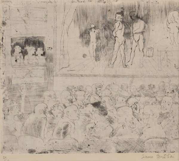 FRANCO GENTILINI, : Soggetti vari  - Asta Asta a tempo di Arte Moderna e Contemporanea - Associazione Nazionale - Case d'Asta italiane