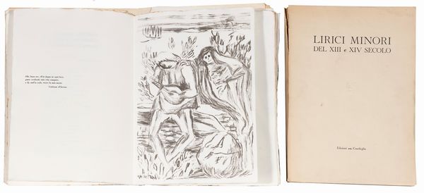 Arturo Martini : Lirici minori del XIII e XIV secolo  - Asta Asta a tempo di Arte Moderna e Contemporanea - Associazione Nazionale - Case d'Asta italiane