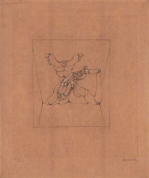 Hans Bellmer : senza titolo  - Asta Asta a tempo di Arte Moderna e Contemporanea - Associazione Nazionale - Case d'Asta italiane