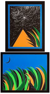 FRANCO ANGELI : senza titolo  - Asta Asta a tempo di Arte Moderna e Contemporanea - Associazione Nazionale - Case d'Asta italiane