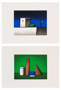 TINO  STEFANONI : senza titolo  - Asta Asta a tempo di Arte Moderna e Contemporanea - Associazione Nazionale - Case d'Asta italiane