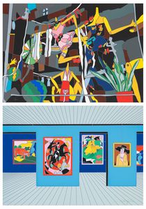 Ugo Nespolo : senza titolo  - Asta Asta a tempo di Arte Moderna e Contemporanea - Associazione Nazionale - Case d'Asta italiane