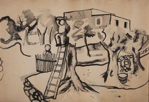 Francesco Tabusso - Raccolta delle olive