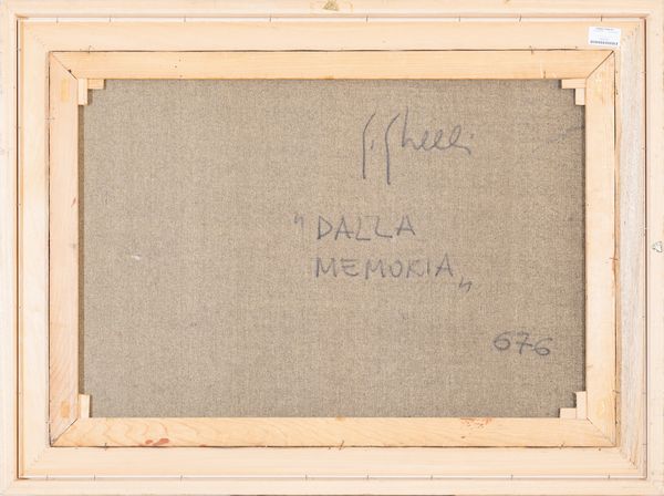 Giuliano Ghelli : Dalla memoria  - Asta Asta a tempo di Arte Moderna e Contemporanea - Associazione Nazionale - Case d'Asta italiane