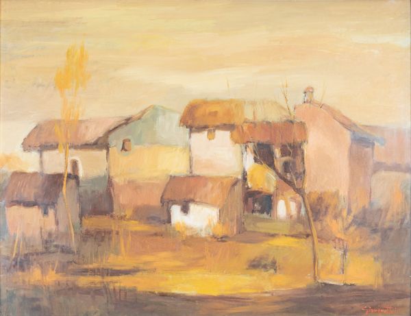 REMIGIO GIORGIUTTI : Paesaggio  - Asta Asta a tempo di Arte Moderna e Contemporanea - Associazione Nazionale - Case d'Asta italiane