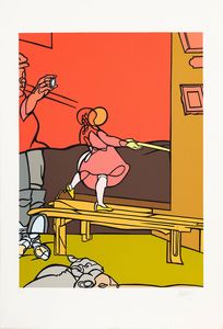 VALERIO  ADAMI - senza titolo