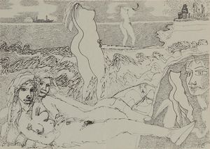 TONO ZANCANARO : Selinuntee  - Asta Asta a tempo di Arte Moderna e Contemporanea - Associazione Nazionale - Case d'Asta italiane