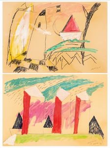 NICOLA MARIA MARTINO : Ulisse - Panta Rei  - Asta Asta a tempo di Arte Moderna e Contemporanea - Associazione Nazionale - Case d'Asta italiane