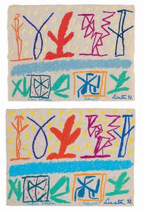 RICCARDO LICATA : Felicit  - Asta Asta a tempo di Arte Moderna e Contemporanea - Associazione Nazionale - Case d'Asta italiane