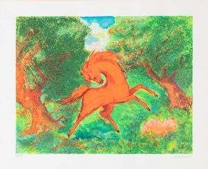 ALIGI SASSU - Cavallo rosso