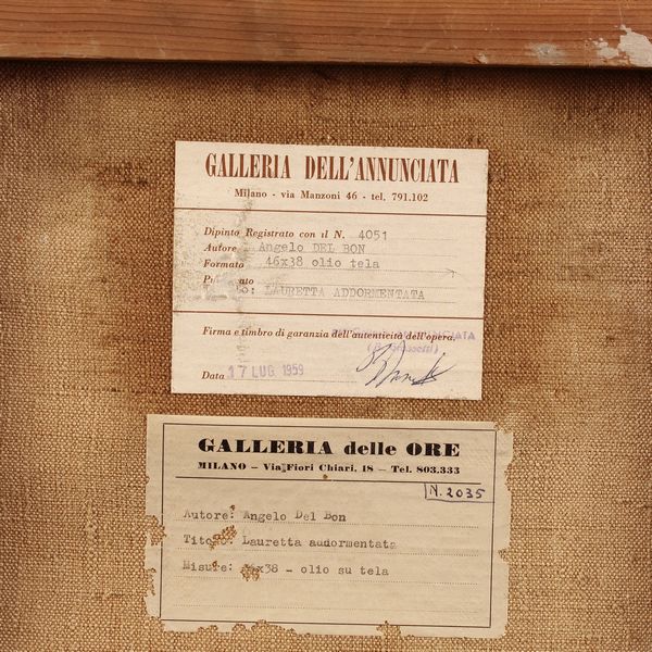 Angelo Del Bon  - Asta Asta web only - Associazione Nazionale - Case d'Asta italiane