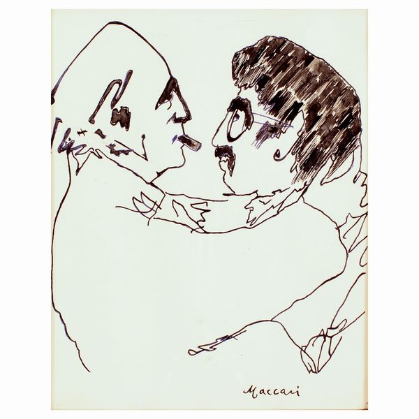 Mino Maccari  - Asta Asta web only - Associazione Nazionale - Case d'Asta italiane