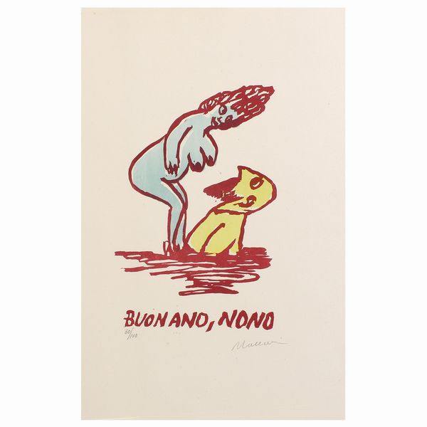 Mino Maccari  - Asta Asta web only - Associazione Nazionale - Case d'Asta italiane