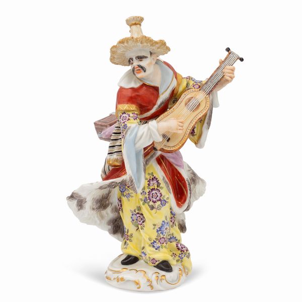 Meissen, gruppo in porcellana policroma  - Asta Asta web only - Associazione Nazionale - Case d'Asta italiane