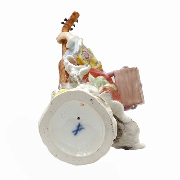 Meissen, gruppo in porcellana policroma  - Asta Asta web only - Associazione Nazionale - Case d'Asta italiane