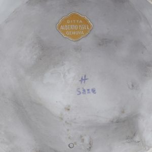 Coppia di grandi figure in ceramica policroma  - Asta Asta web only - Associazione Nazionale - Case d'Asta italiane