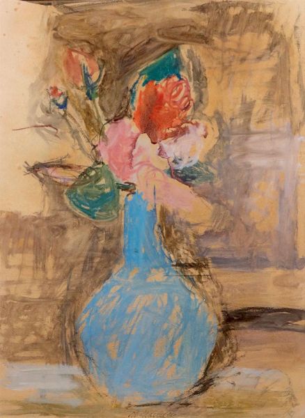 Fiori  - Asta PARADE II - Dipinti del XIX e XX secolo  - Associazione Nazionale - Case d'Asta italiane