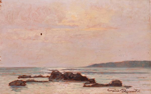 Scogliera  - Asta PARADE II - Dipinti del XIX e XX secolo  - Associazione Nazionale - Case d'Asta italiane