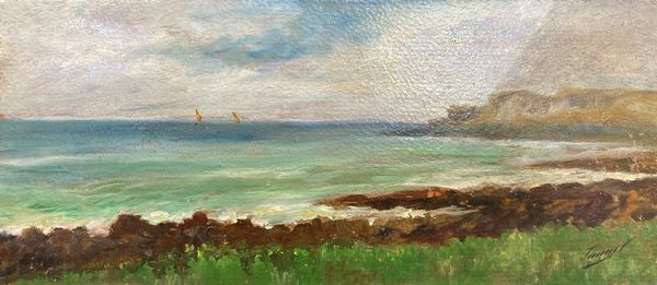 �Lago� e �Marina�  - Asta PARADE II - Dipinti del XIX e XX secolo  - Associazione Nazionale - Case d'Asta italiane