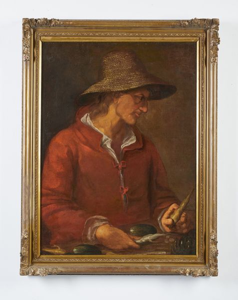 ARTISTA ITALIANO DEL XVIII SECOLO : Ritratto di popolano  - Asta Asta 395 | ARTE ANTICA E DEL XIX SECOLO Online - Associazione Nazionale - Case d'Asta italiane