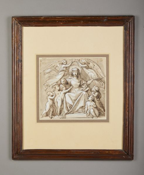 ARTISTA EMILIANO DEL XVI SECOLO : Incoronazione della Vergine  - Asta Asta 395 | ARTE ANTICA E DEL XIX SECOLO Online - Associazione Nazionale - Case d'Asta italiane