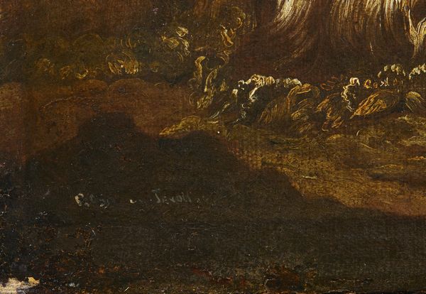 PHILIPP PETER ROOS DETTO ROSA DA TIVOLI  (1657 - 1706) : Paesaggio con rovine, armenti e pastore  - Asta Asta 395 | ARTE ANTICA E DEL XIX SECOLO Online - Associazione Nazionale - Case d'Asta italiane