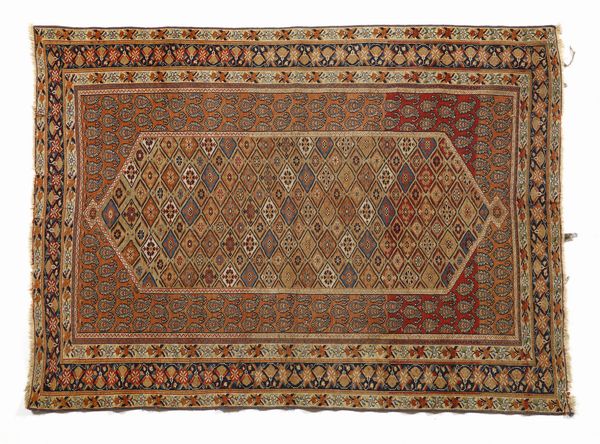 MANIFATTURA PERSIANA : Tappeto Neiriz  - Asta Asta 395 | ARTE ANTICA E DEL XIX SECOLO Online - Associazione Nazionale - Case d'Asta italiane