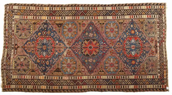 CAUCASO, XIX SECOLO : Tappeto Sumak  - Asta Asta 395 | ARTE ANTICA E DEL XIX SECOLO Online - Associazione Nazionale - Case d'Asta italiane