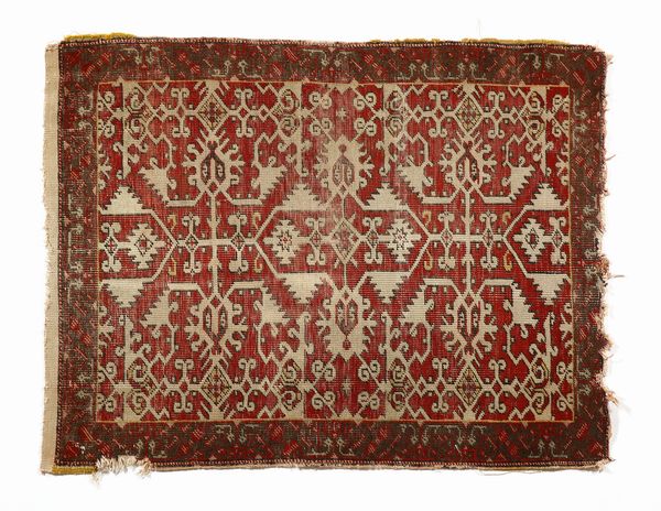 CAUCASO, XIX SECOLO : Tappeto disegno lotto  - Asta Asta 395 | ARTE ANTICA E DEL XIX SECOLO Online - Associazione Nazionale - Case d'Asta italiane