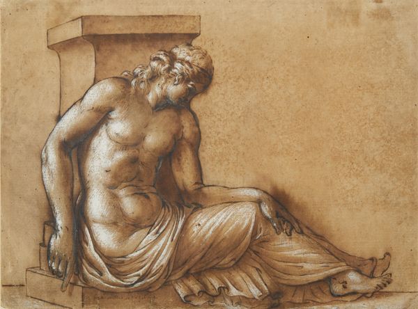 ARTISTA DEL XVII SECOLO : Figura addormentata  - Asta Asta 395 | ARTE ANTICA E DEL XIX SECOLO Online - Associazione Nazionale - Case d'Asta italiane