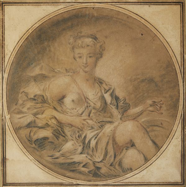 ARTISTA FRANCESE DEL XVIII SECOLO : Ritratto femminile  - Asta Asta 395 | ARTE ANTICA E DEL XIX SECOLO Online - Associazione Nazionale - Case d'Asta italiane