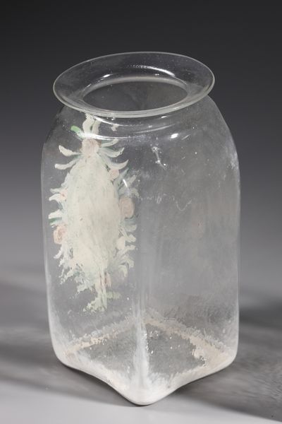 MANIFATTURA ITALIANA DEL XIX SECOLO : Quattro vasi da farmacia in vetro  - Asta Asta 395 | ARTE ANTICA E DEL XIX SECOLO Online - Associazione Nazionale - Case d'Asta italiane