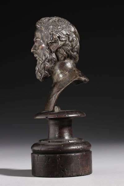 SCULTORE FIORENTINO DEL XVII-XVIII SECOLO : Busto di filosofo  - Asta Asta 395 | ARTE ANTICA E DEL XIX SECOLO Online - Associazione Nazionale - Case d'Asta italiane