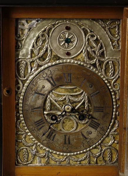 MANIFATTURA INGLESE DEL XIX SECOLO : Orologio da tavolo con cassa in legno ebanizzato e quadrante in metallo dorato e rame  - Asta Asta 395 | ARTE ANTICA E DEL XIX SECOLO Online - Associazione Nazionale - Case d'Asta italiane