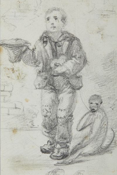 Scuola italiana del XIX secolo : Bambino mendicante e Madonna con Bambino  - Asta Asta 395 | ARTE ANTICA E DEL XIX SECOLO Online - Associazione Nazionale - Case d'Asta italiane