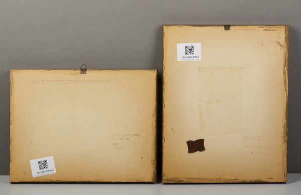 Scuola italiana del XIX secolo : Bambino mendicante e Madonna con Bambino  - Asta Asta 395 | ARTE ANTICA E DEL XIX SECOLO Online - Associazione Nazionale - Case d'Asta italiane