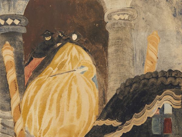 ARTISTA ITALIANO DEL XIX-XX SECOLO : Maschere veneziane  - Asta Asta 395 | ARTE ANTICA E DEL XIX SECOLO Online - Associazione Nazionale - Case d'Asta italiane