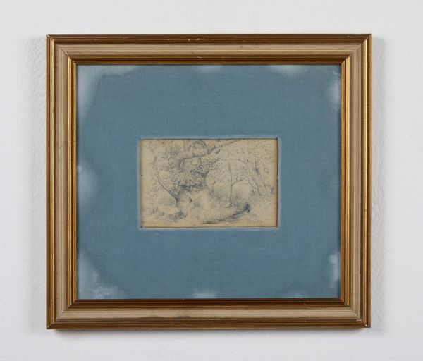 VACCHETTI FILIPPO  (1873 - 1945) : Studio per paesaggio alberato  - Asta Asta 395 | ARTE ANTICA E DEL XIX SECOLO Online - Associazione Nazionale - Case d'Asta italiane