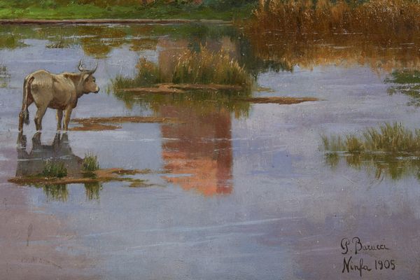 BARUCCI PIETRO (1845 - 1917) : Ninfa  - Asta Asta 395 | ARTE ANTICA E DEL XIX SECOLO Online - Associazione Nazionale - Case d'Asta italiane