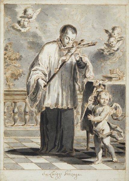 NOVELLI PIETRO ANTONIO (1792 - 1804) : San Luigi Gonzaga  - Asta Asta 395 | ARTE ANTICA E DEL XIX SECOLO Online - Associazione Nazionale - Case d'Asta italiane