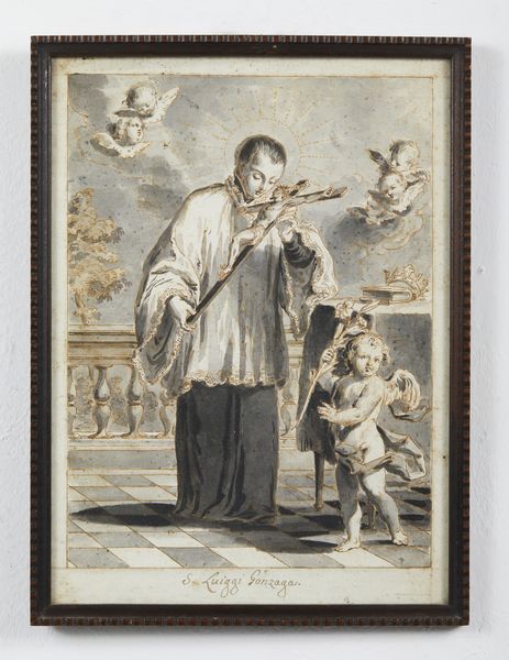 NOVELLI PIETRO ANTONIO (1792 - 1804) : San Luigi Gonzaga  - Asta Asta 395 | ARTE ANTICA E DEL XIX SECOLO Online - Associazione Nazionale - Case d'Asta italiane