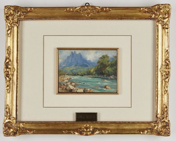 BELTRAME ACHILLE (1871 - 1945) : Acqua di montagna  - Asta Asta 395 | ARTE ANTICA E DEL XIX SECOLO Online - Associazione Nazionale - Case d'Asta italiane